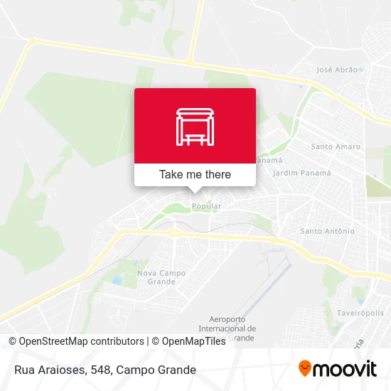 Rua Araioses, 548 map