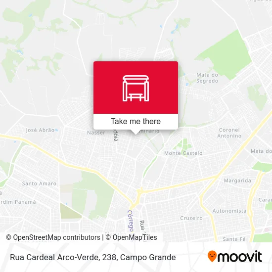 Rua Cardeal Arco-Verde, 238 map