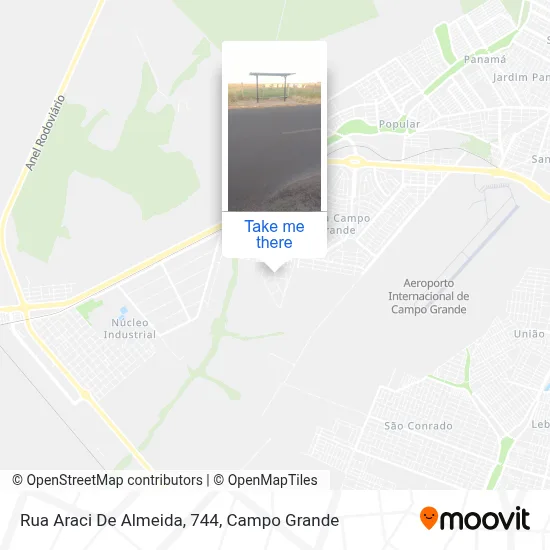 Rua Araci De Almeida, 744 map