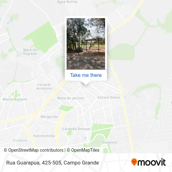 Rua Guarapua, 425-505 map