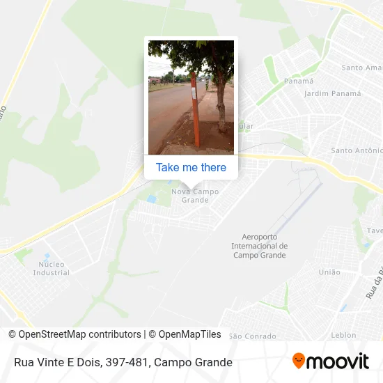 Rua Vinte E Dois, 397-481 map