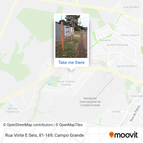 Rua Vinte E Seis, 81-169 map