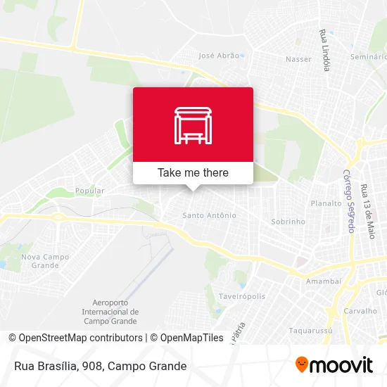 Rua Brasília, 908 map