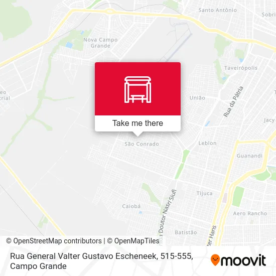 Rua General Valter Gustavo Escheneek, 515-555 map