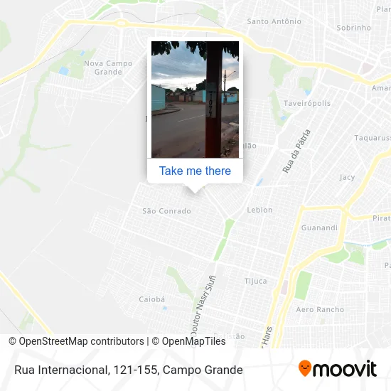 Rua Internacional, 121-155 map