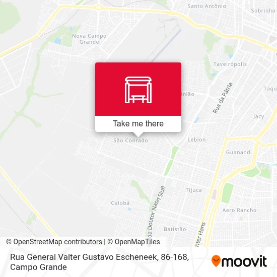 Rua General Valter Gustavo Escheneek, 86-168 map