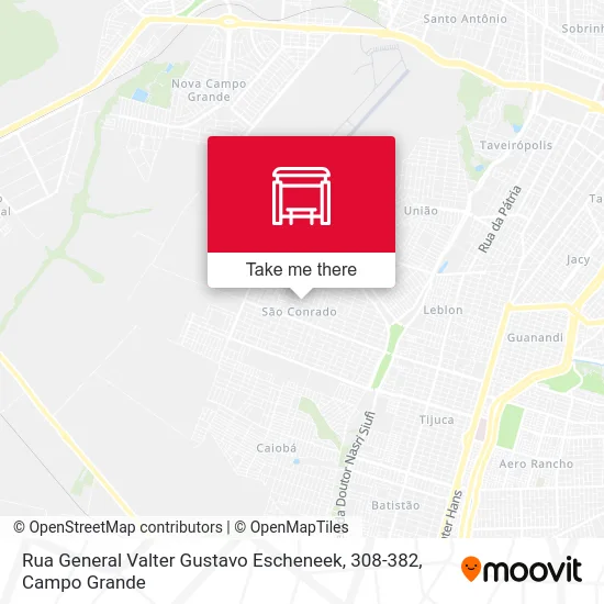 Rua General Valter Gustavo Escheneek, 308-382 map