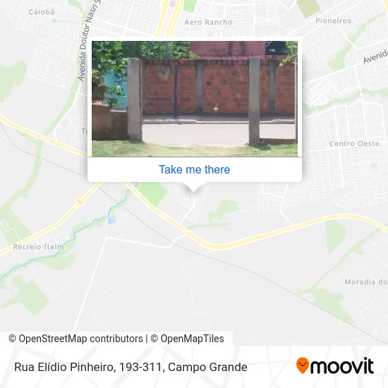 Rua Elídio Pinheiro, 193-311 map