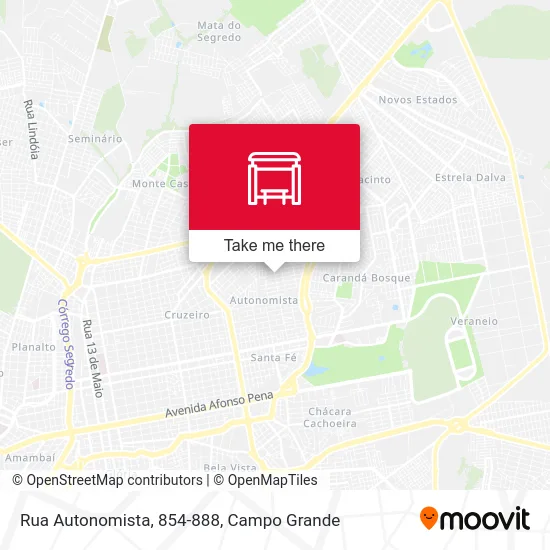 Rua Autonomista, 854-888 map