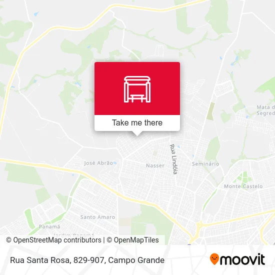 Rua Santa Rosa, 829-907 map