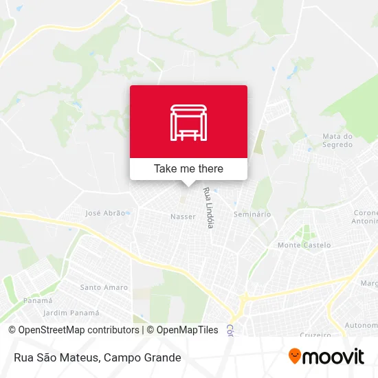 Rua São Mateus map