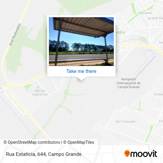 Rua Estaticia, 644 map