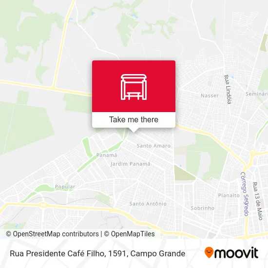 Rua Presidente Café Filho, 1591 map