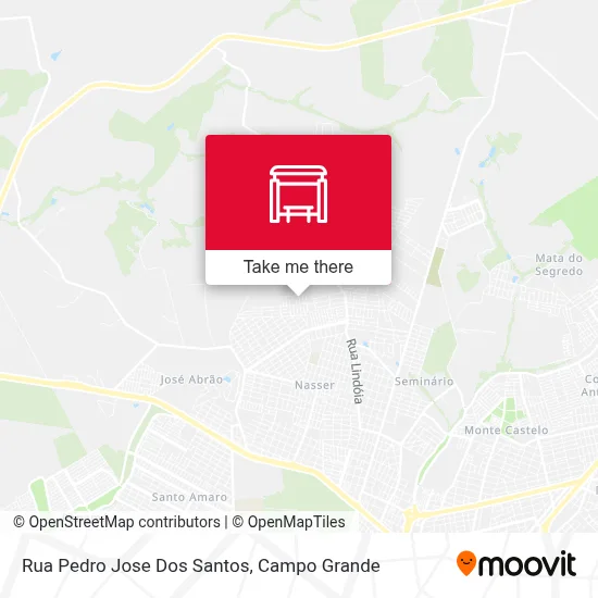 Rua Pedro Jose Dos Santos map