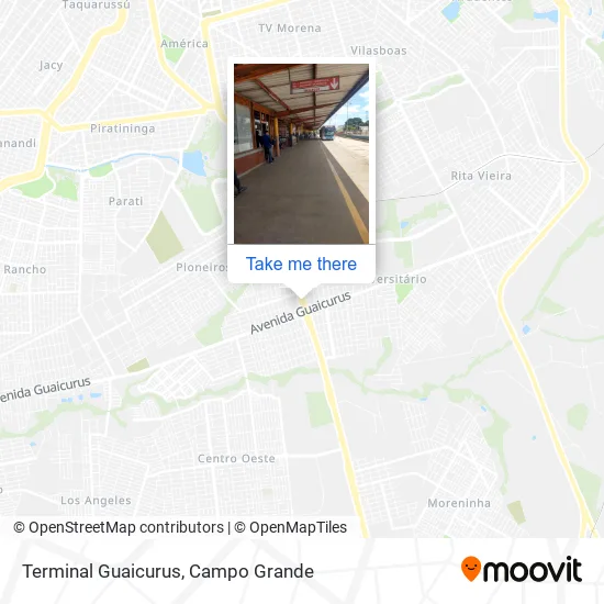 Terminal Guaicurus map