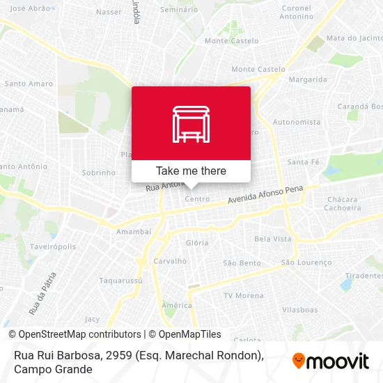 Rua Rui Barbosa, 2959 (Esq. Marechal Rondon) map