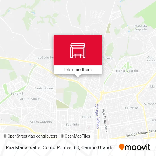 Rua Maria Isabel Couto Pontes, 60 map