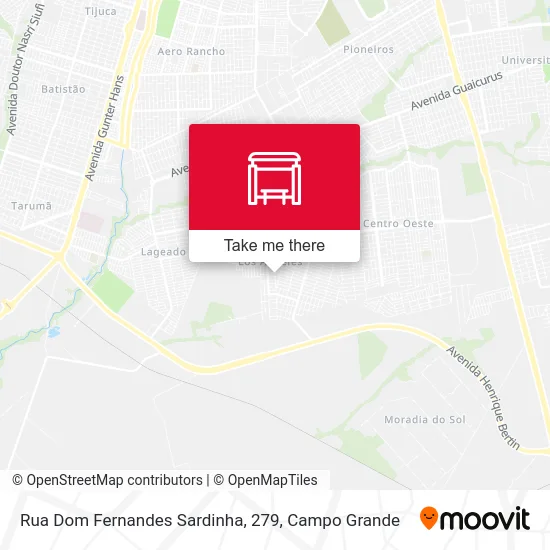 Rua Dom Fernandes Sardinha, 279 map