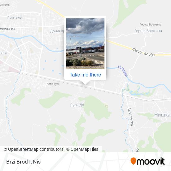 Brzi Brod I map