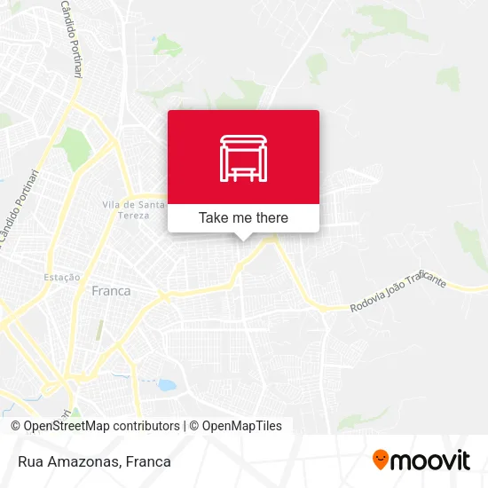 Rua Amazonas map