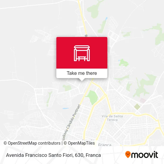 Avenida Francisco Santo Fiori, 630 map