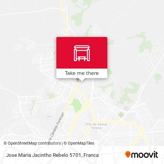 Jose Maria Jacintho Rebelo 5701 map