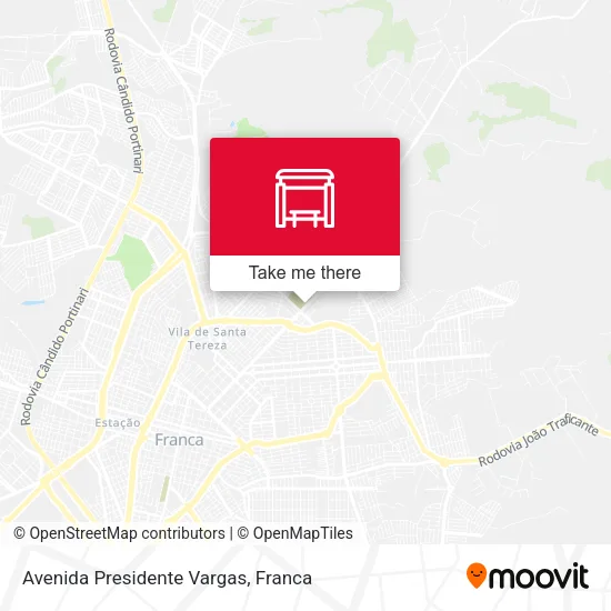 Avenida Presidente Vargas map