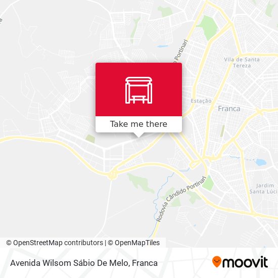Avenida Wilsom Sábio De Melo map