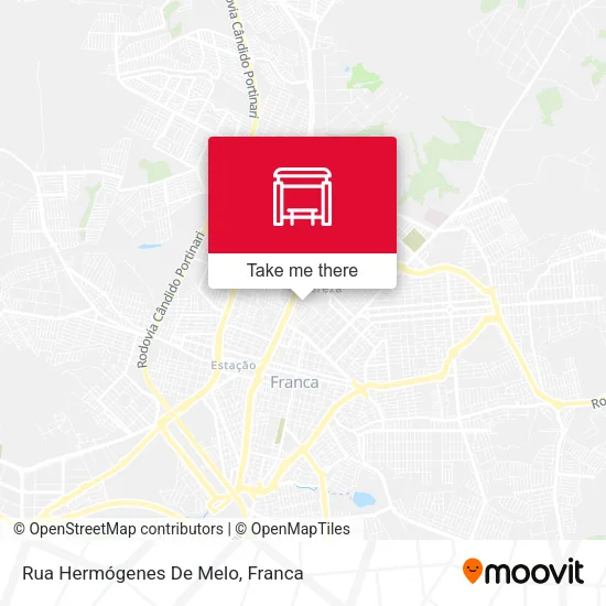 Rua Hermógenes De Melo map