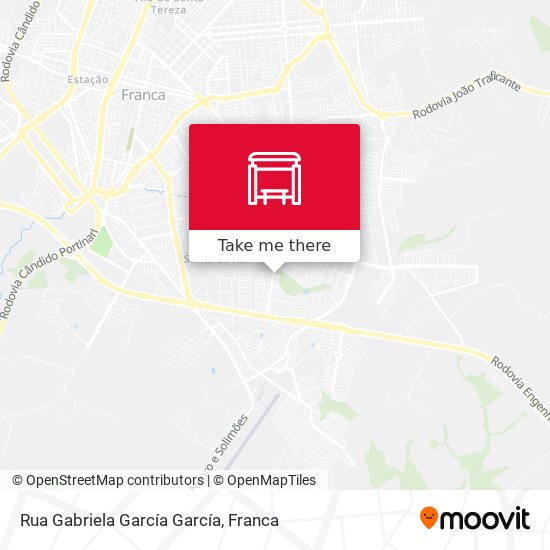 Mapa Rua Gabriela García García