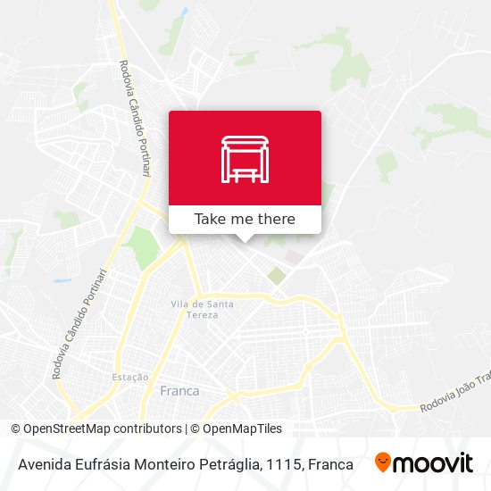 Avenida Eufrásia Monteiro Petráglia, 1115 map