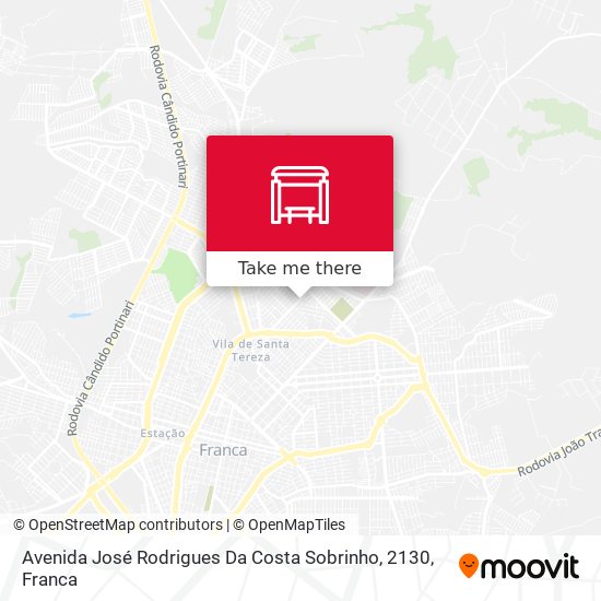 Mapa Avenida José Rodrigues Da Costa Sobrinho, 2130