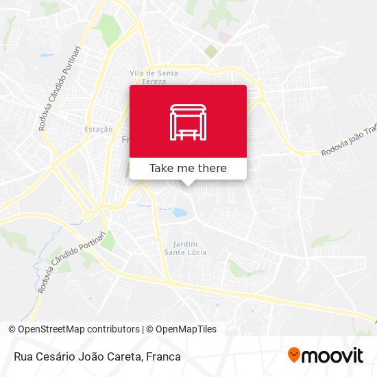 Rua Cesário João Careta map