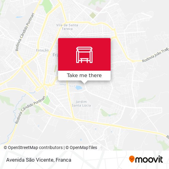 Avenida São Vicente map