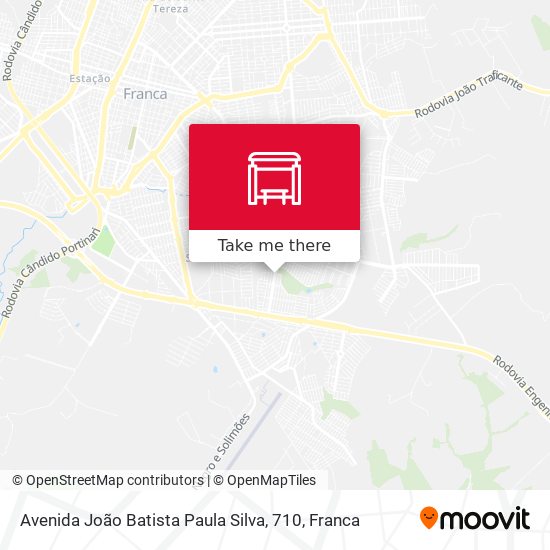 Avenida João Batista Paula Silva, 710 map