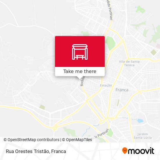 Rua Orestes Tristão map