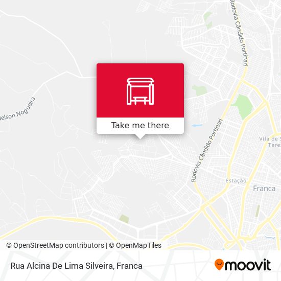 Mapa Rua Alcina De Lima Silveira