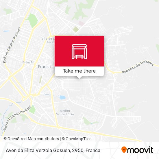 Mapa Avenida Eliza Verzola Gosuen, 2950