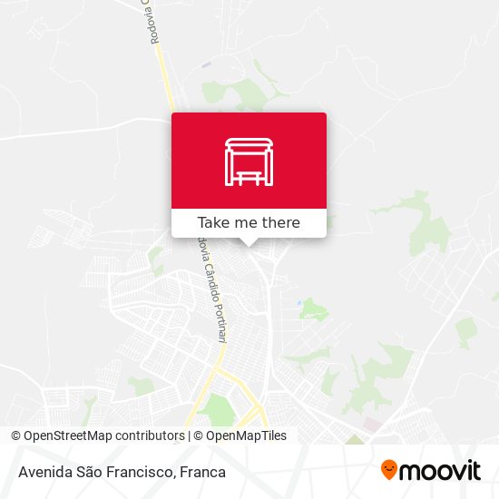 Avenida São Francisco map