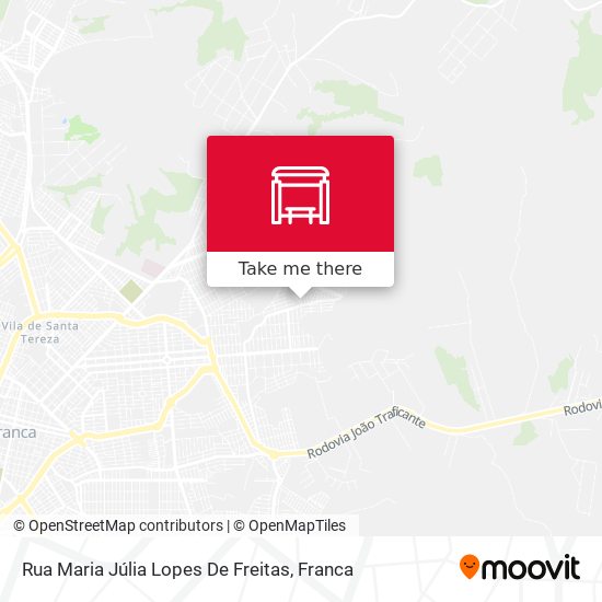 Mapa Rua Maria Júlia Lopes De Freitas