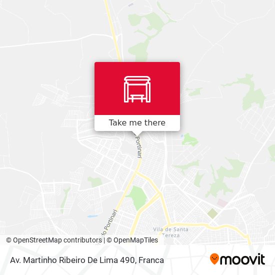 Av. Martinho Ribeiro De Lima 490 map
