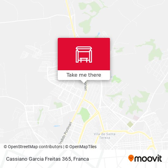 Cassiano Garcia Freitas 365 map