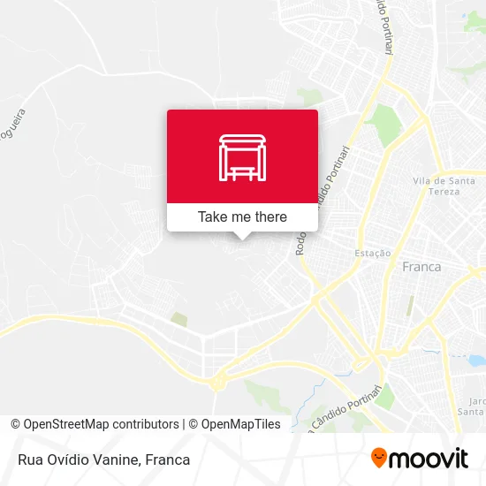 Rua Ovídio Vanine map