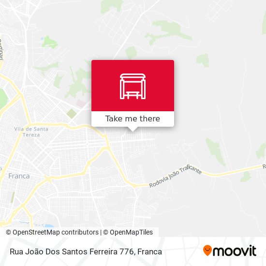 Mapa Rua João Dos Santos Ferreira 776