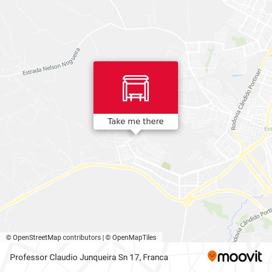 Professor Claudio Junqueira Sn 17 map