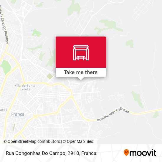 Rua Congonhas Do Campo, 2910 map