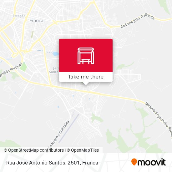 Rua José Antônio Santos, 2501 map