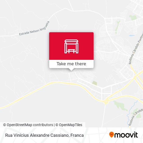Rua Vinícius Alexandre Cassiano map