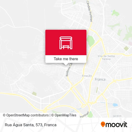 Rua Água Santa, 573 map