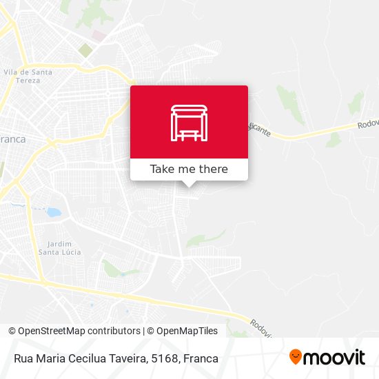 Mapa Rua Maria Cecilua Taveira, 5168